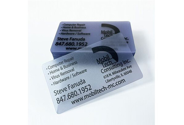 透明卡印刷工艺选择